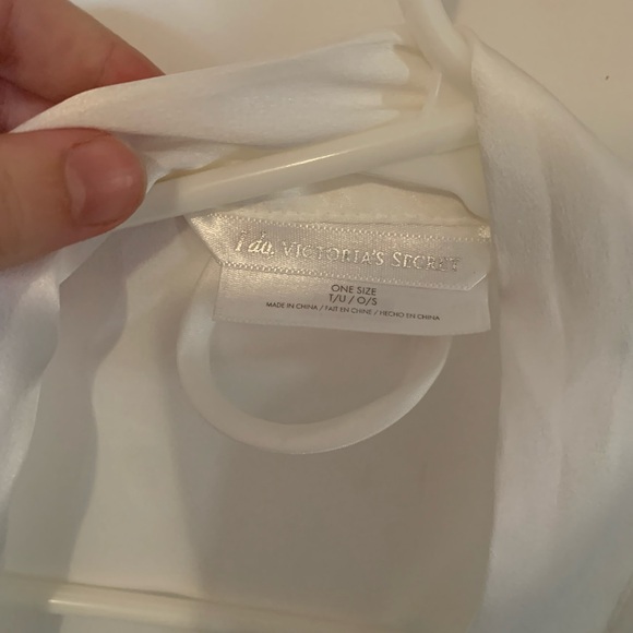 White Bridal Robe - Picture 2 of 3